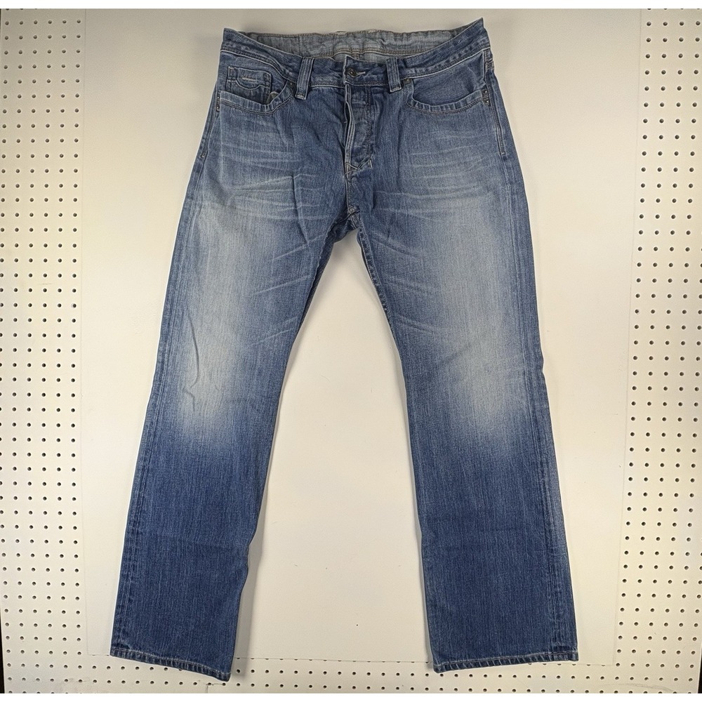 Rockabilly Eddie Biker Vintage mens jeans USA Greaser 34x32